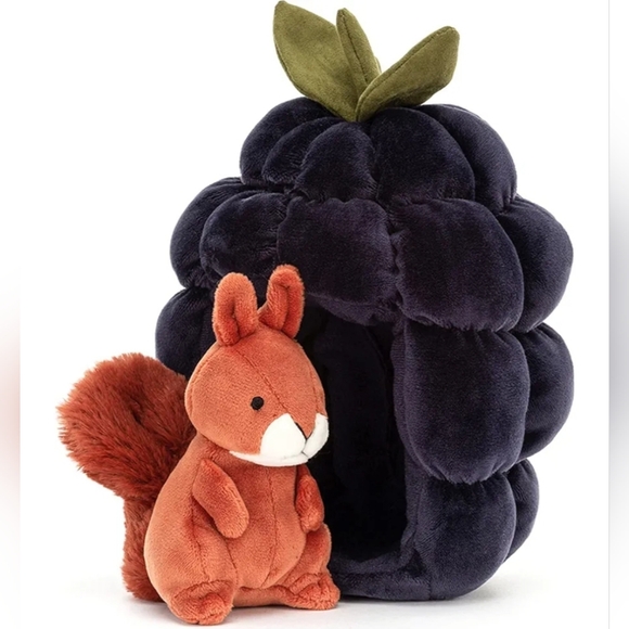 Jellycat Other - Jellycat Brambling Squirrel 7x6" Soft and Plush NWT
